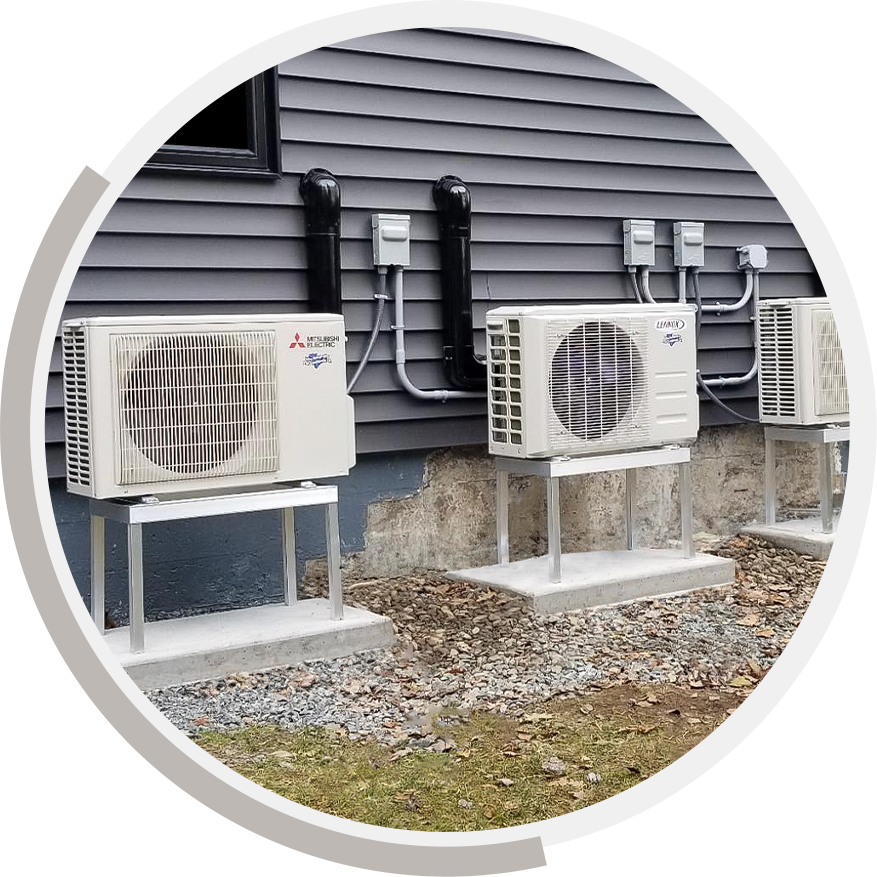 Residential HVAC units 